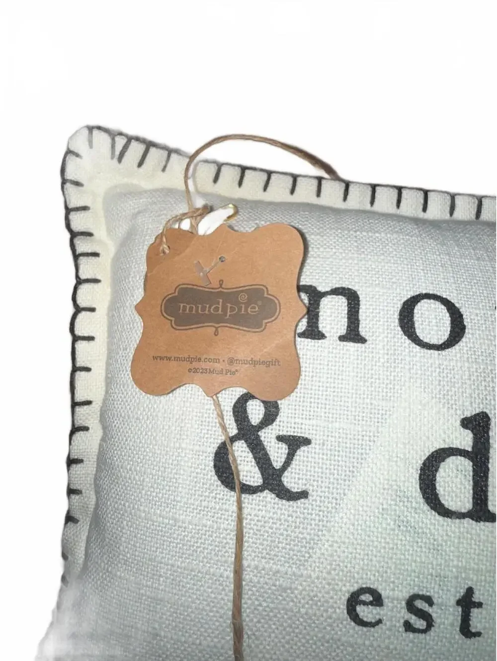 Mommy and daddy  baby announcement baby shower pillow 2024 announcement